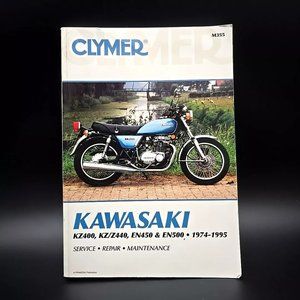 CLYMER Repair Manual Kawasaki KZ400, KZ/Z440, EN450 & EN500 1974-1995 M355